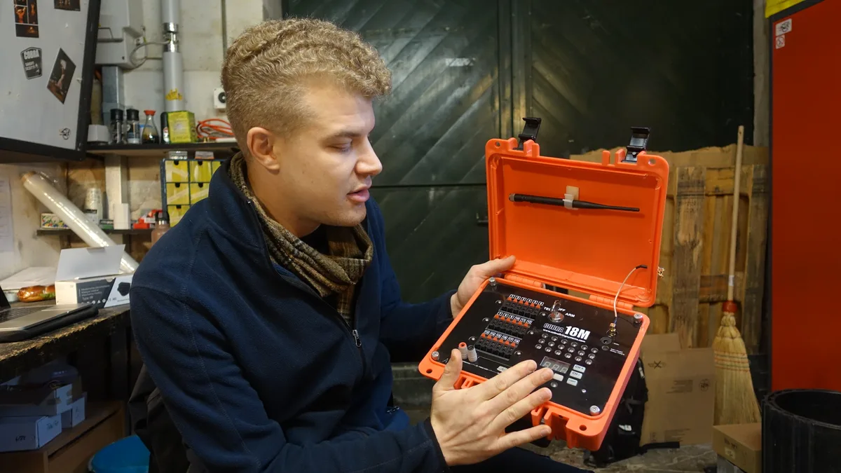 Interview mit Pyrotechniker Janosch Bär 2023